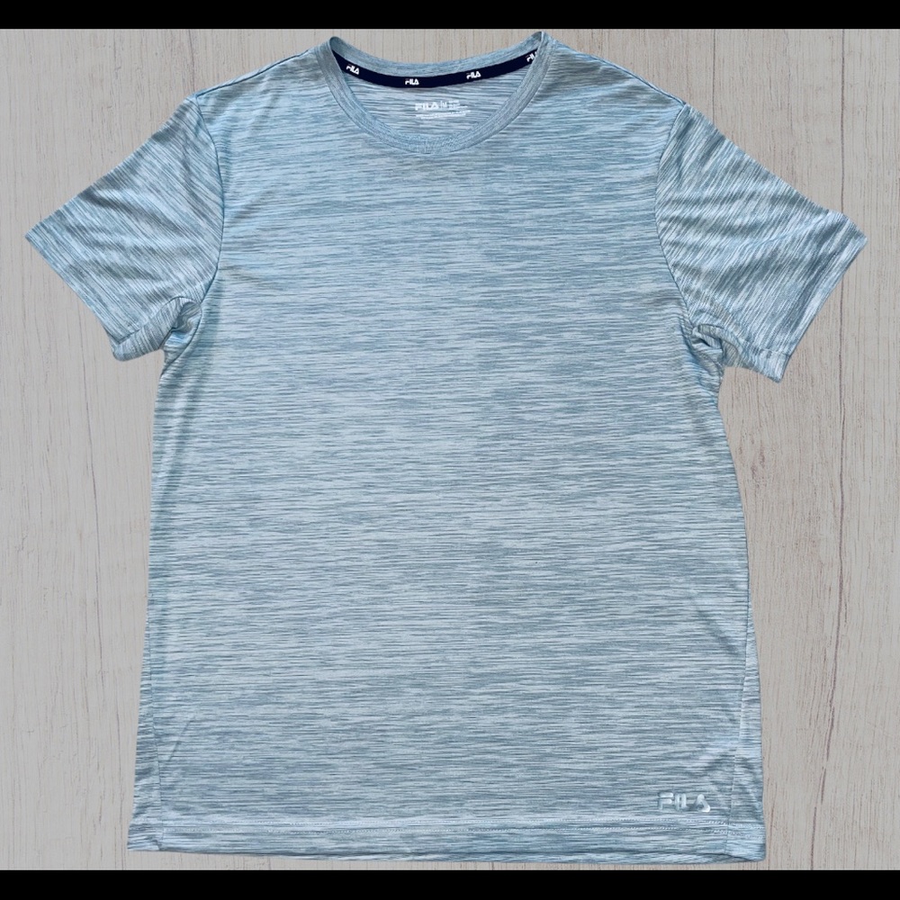 Fila Men’s Performance Core T-Shirt Light Grey BRAND NEW